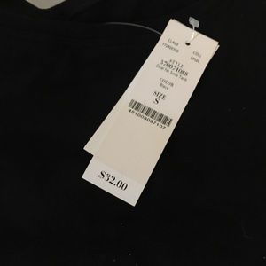 NWT WHBM reversible black tank top